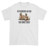 Honor Student hound Short sleeve t-shirt - The Bloodhound Shop