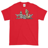 Blood is Thicker Lineup Short-Sleeve T-Shirt - The Bloodhound Shop