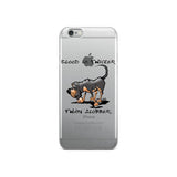 Blood is Thicker than Slobber iPhone 5/5s/Se, 6/6s, 6/6s Plus Case - The Bloodhound Shop