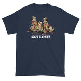 Get Lost Hounds Dark Short sleeve t-shirt - The Bloodhound Shop