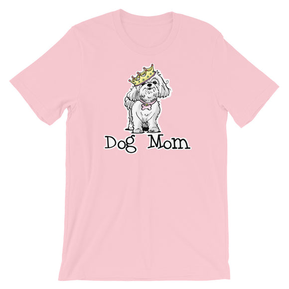 Maltese- Dog Mom FBC Short-Sleeve Unisex T-Shirt - The Bloodhound Shop