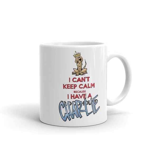Tim's Keep Calm Charlie Mug - The Bloodhound Shop