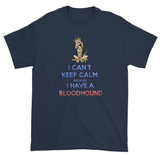 Keep Calm Hound Short sleeve t-shirt - The Bloodhound Shop