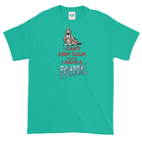 Tim's Keep Calm Freddie Dark Short sleeve t-shirt - The Bloodhound Shop