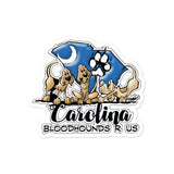 Carolina Hounds Bubble-free stickers - The Bloodhound Shop