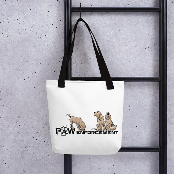 Paw Enforcement Tote bag - The Bloodhound Shop