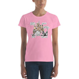 Tim's Wrecking Ball Crew w/ Names Women's short sleeve t-shirt - The Bloodhound Shop