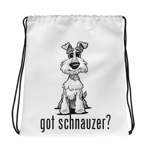 Schnauzer- Got Schnauzer? FBC Drawstring bag - The Bloodhound Shop