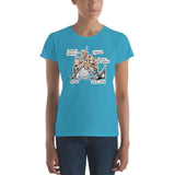 Tim's Wrecking Ball Crew w/ Names Women's short sleeve t-shirt - The Bloodhound Shop