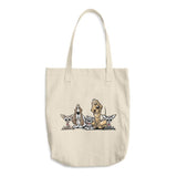 Blood is Thicker Lineup Cotton Tote Bag - The Bloodhound Shop