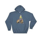 Three Rescue Hounds Hoodie - The Bloodhound Shop