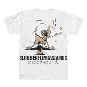 Slobberfingasuraus / Ink Slinger Adult All-Over Printed T-Shirt - The Bloodhound Shop