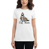 Basset- Dog Mom FBC Women's short sleeve t-shirt - The Bloodhound Shop