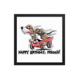 Tim's Wrecking Ball Crew Freddie's B-Day Framed poster - The Bloodhound Shop