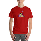 Multiple Myeloma Ribbon Short-Sleeve T-Shirt - The Bloodhound Shop
