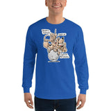 Tim's Wrecking Ball Crew Hounds w/ Names Long Sleeve T-Shirt - The Bloodhound Shop