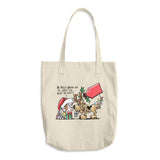 Max & Molly Christmas Cotton Tote Bag - The Bloodhound Shop