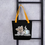 Yorkie- Don't Do Mornings FBC Tote bag - The Bloodhound Shop