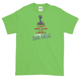 Tim's Keep Calm Basil Dark Short sleeve t-shirt - The Bloodhound Shop