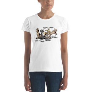 Tim's Wrecking Ball Crew Women's short sleeve t-shirt - The Bloodhound Shop