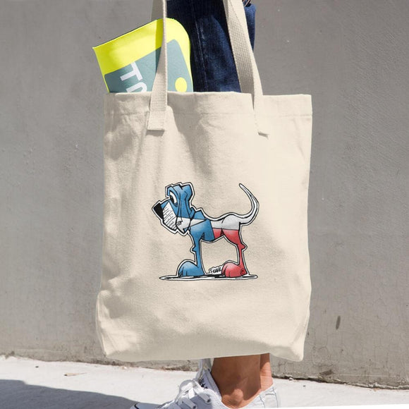 Texas Hound Cotton Tote Bag - The Bloodhound Shop