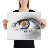 Eye of the Hound Canvas by Margarita - The Bloodhound Shop