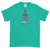 Tim's Keep Calm Basil Dark Short sleeve t-shirt - The Bloodhound Shop