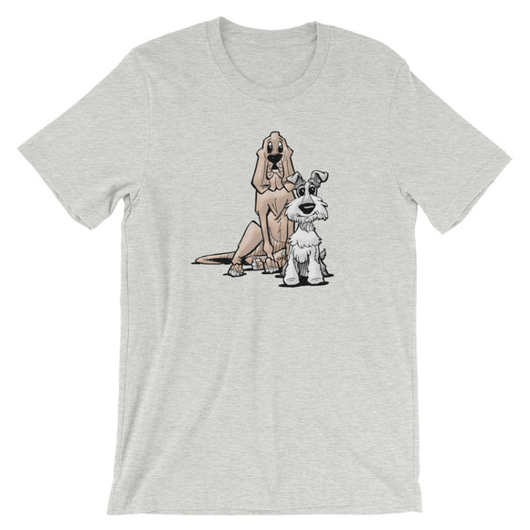 James Johnson Dogs Short-Sleeve Unisex T-Shirt - The Bloodhound Shop