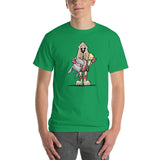 Wrester Hound Short-Sleeve T-Shirt - The Bloodhound Shop