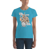 Tim's Wrecking Ball Crew Hounds Women's short sleeve t-shirt - The Bloodhound Shop