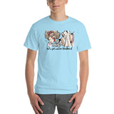 Girl and Her Hound Custom Short-Sleeve T-Shirt - The Bloodhound Shop