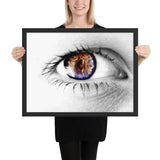 Eye of the Hound Melinda 2 Framed poster - The Bloodhound Shop