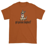 More Dogs Got German Shepherd? short sleeve t-shirt - The Bloodhound Shop