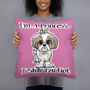 Shih Tzu- Shih Tzu Not FBC Basic Pillow - The Bloodhound Shop