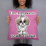 Shih Tzu- Shih Tzu Not FBC Basic Pillow - The Bloodhound Shop