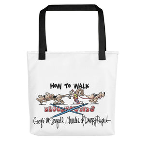 Tim's Google Hounds Walking Tote bag - The Bloodhound Shop