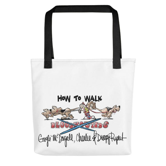 Tim's Google Hounds Walking Tote bag - The Bloodhound Shop