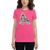 Basset- Dog Mom FBC Women's short sleeve t-shirt - The Bloodhound Shop