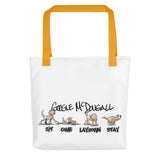 Tim's Wrecking Ball Crew Hound Commands Tote bag - The Bloodhound Shop