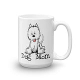 Westie- Dog Mom FBC Mug - The Bloodhound Shop