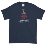 Tim's Keep Calm Basil Dark Short sleeve t-shirt - The Bloodhound Shop