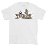 Blood is Thicker Lineup Short-Sleeve T-Shirt - The Bloodhound Shop