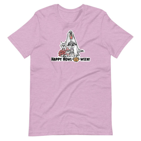 Howl-o-ween All Dogs FBC Short-Sleeve Unisex T-Shirt