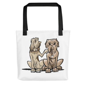 Hound and Bordeaux Tote bag - The Bloodhound Shop