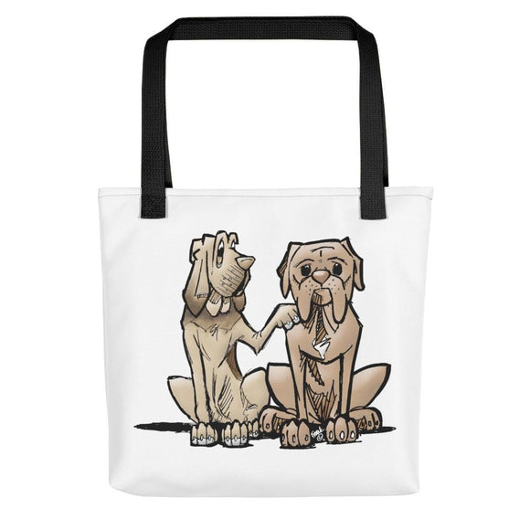 Hound and Bordeaux Tote bag - The Bloodhound Shop
