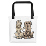 Hound and Bordeaux Tote bag - The Bloodhound Shop