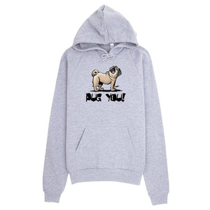Pug- FBC Pug You! hoodie - The Bloodhound Shop