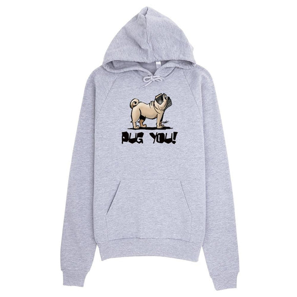 Pug- FBC Pug You! hoodie - The Bloodhound Shop