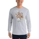 Tim's Wrecking Ball Crew Hounds w/ Names Long Sleeve T-Shirt - The Bloodhound Shop