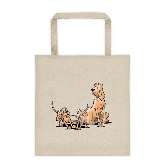Palmer Playful Pups Tote bag - The Bloodhound Shop